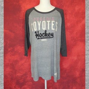 NHL Arizona Coyotes Three Quarter Sleeve Tee 2XL